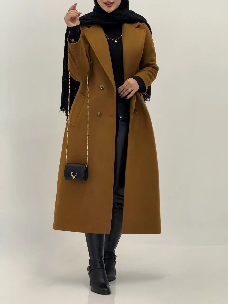 3665-پالتو مزونی برازنده